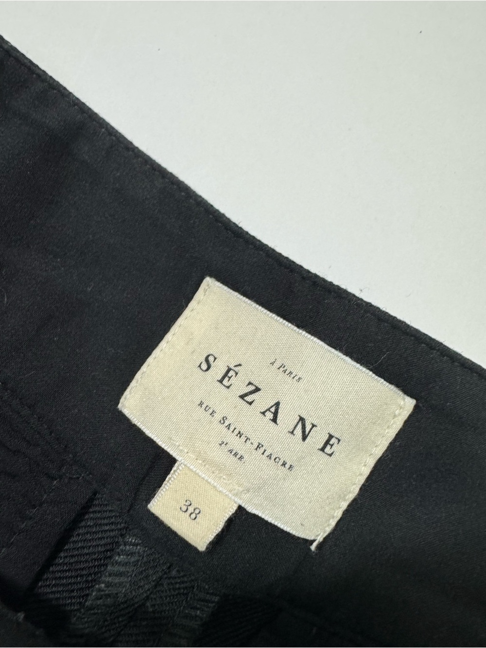 Sezane Damon Trousers Black - Picture 8 of 12